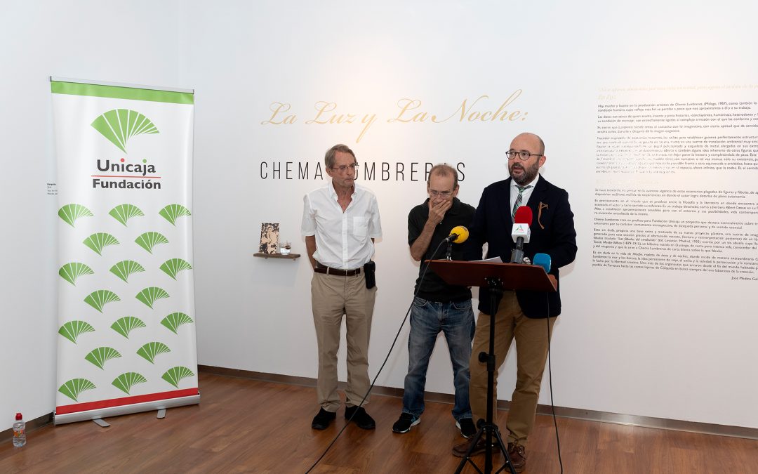 Chema Lumbreras presenta la muestra ‘La luz y la noche’, exposición original del artista para Fundación Unicaja