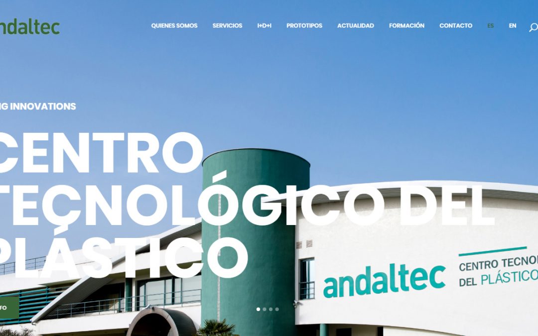 Andaltec estrena nueva web corporativa, que permite solicitar presupuestos vía web