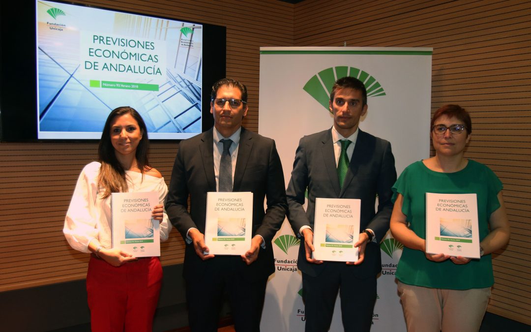 Fundación Unicaja publica el último número de su informe ‘Previsiones Económicas de Andalucía’