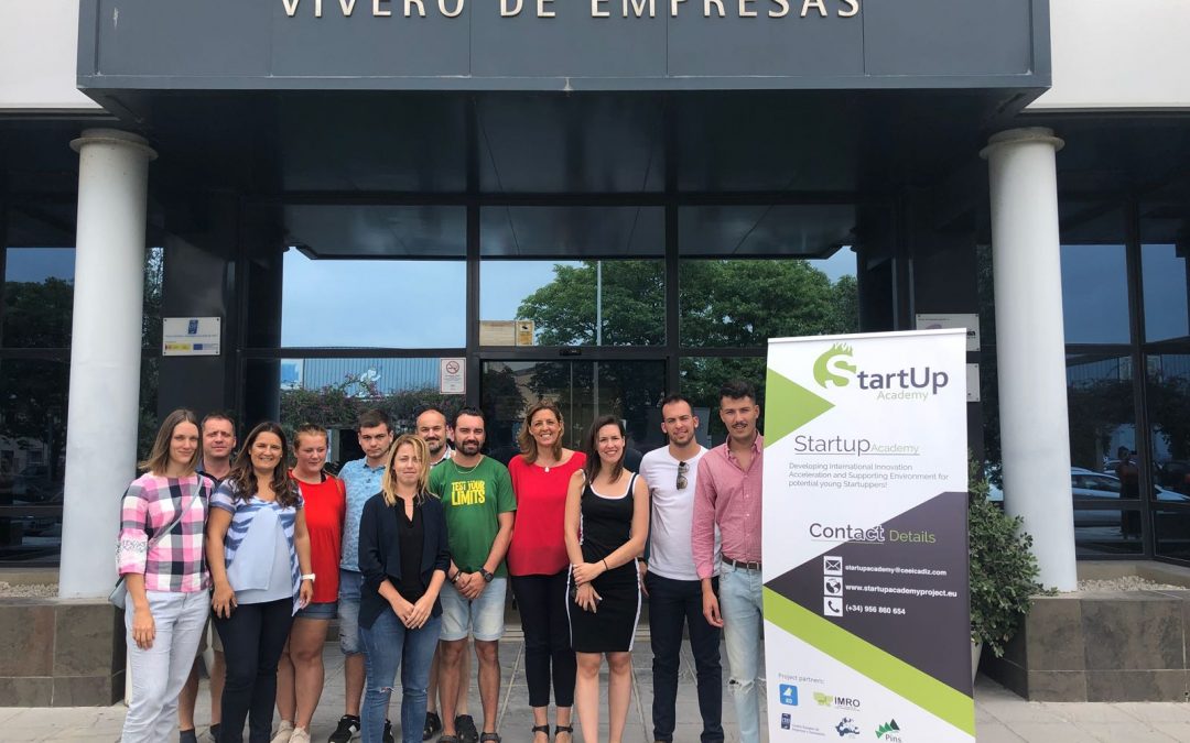 Los socios del proyecto “StartUp Academy” (Erasmus+) se reúnen en CEEI Bahía de Cádiz