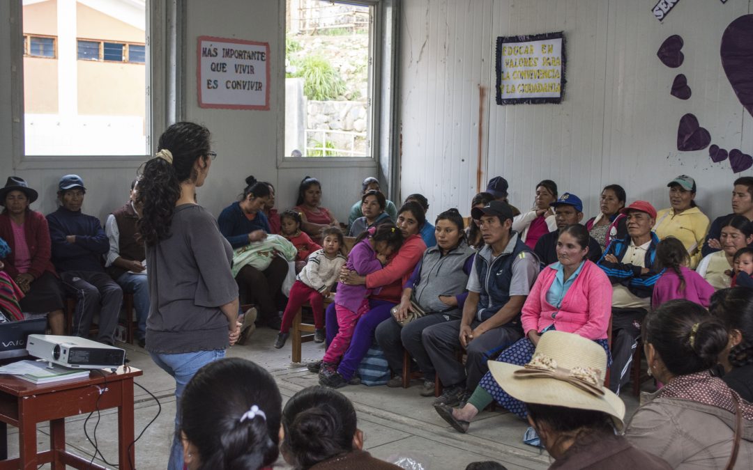 Madre Coraje y la AACID apuestan por la reforma educativa en Perú con el proyecto ‘Seguimos Siendo’