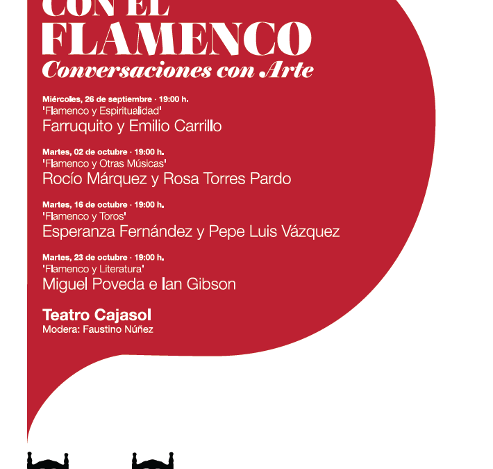 Sevilla. Ciclo, «Diálogos con el Flamenco», con Miguel Poveda e Ian Gibson