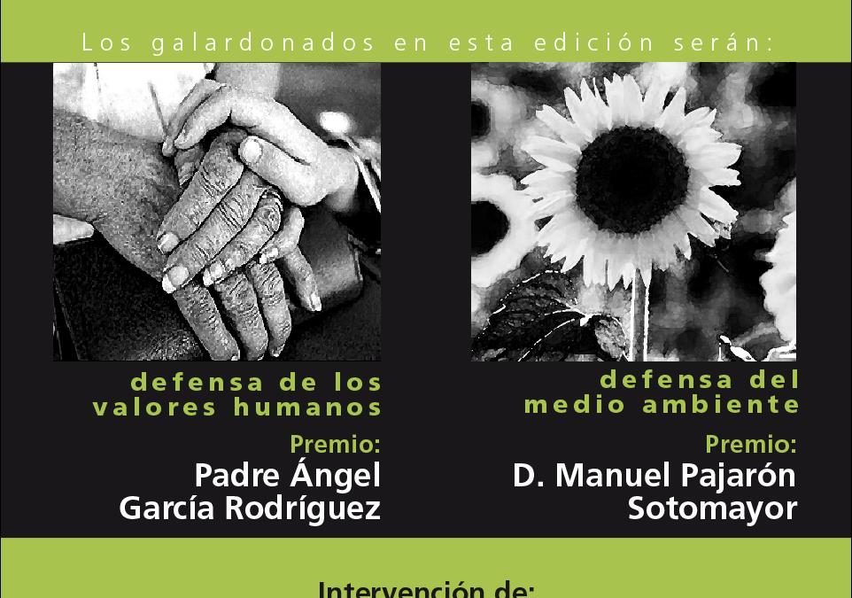 Padre Ángel García y Manuel Pajarón, Premios Fundación Social Universal 2018