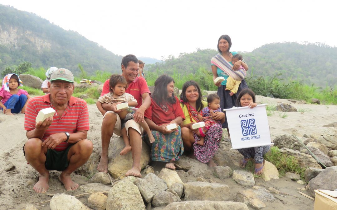 Madre Coraje apoyó en 2018 a 130.000 mujeres, hombres y menores con el envío a Perú de más de 400.000 kilos de material humanitario