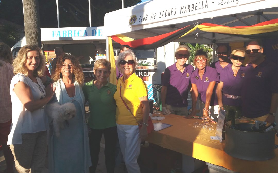 El Club de Leones de Lengua Alemana de Marbella dona a CUDECA un año más