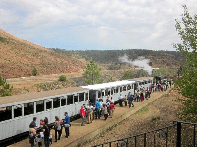 El Parque Minero de Riotinto sigue creciendo: 92.778 visitantes en 2018