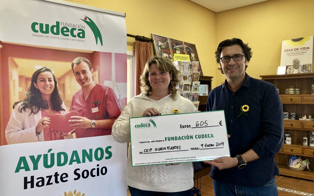 Entrega de fondos de la Carrera Solidaria Guadiaro la Fundación Cudeca – Cuidados del Cáncer