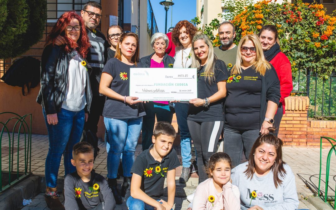 Entrega de fondos verbena solidaria «Todos con Cudeca»