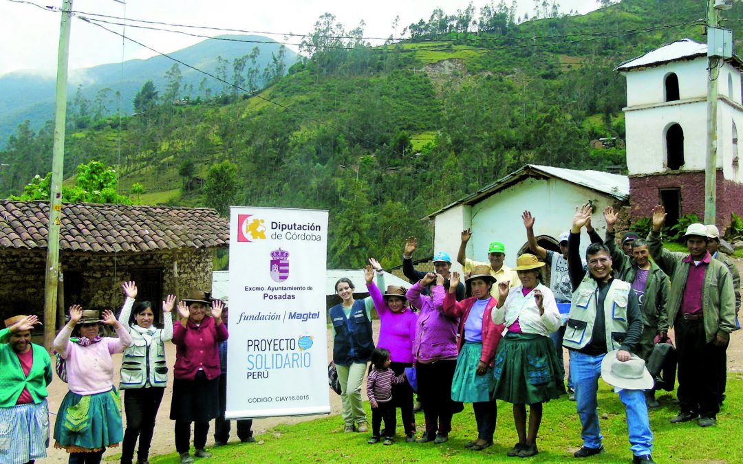 Fundación Magtel impulsa la agricultura ecológica entre la comunidad de Cedropampa (Perú) para fomentar su desarrollo socioeconómico