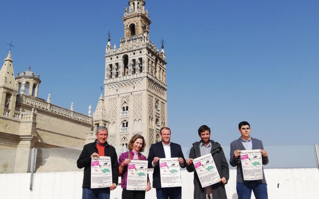 El Alcalde de El Ronquillo y la Presidenta de Autismo Sevilla presentan la jornada Andalucía Solidaria