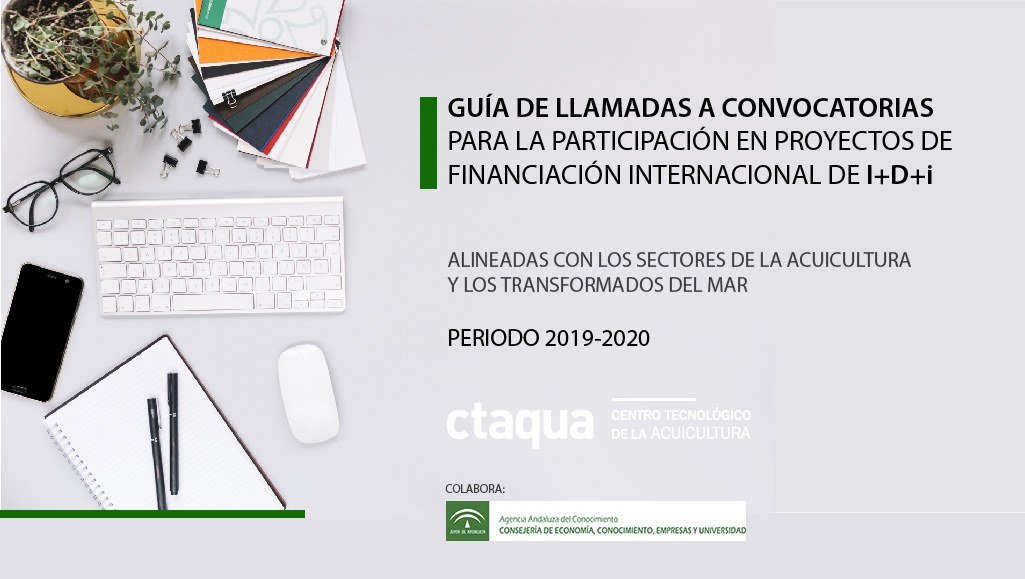 Ctaqua presentará en abril la guía de convocatorias a proyectos internacionales de I+D+i