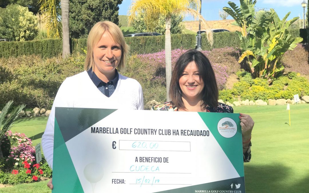 El Marbella Golf & Country Club  sigue ayudando a CUDECA desde el año 2015