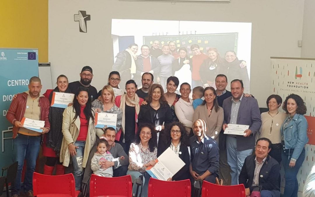 Concluye el 1º curso de «Cuidados básicos en domicilio de personas mayores, con enfermedad crónica, avanzada, dependientes y/o al final de la vida» de Fundación New Health