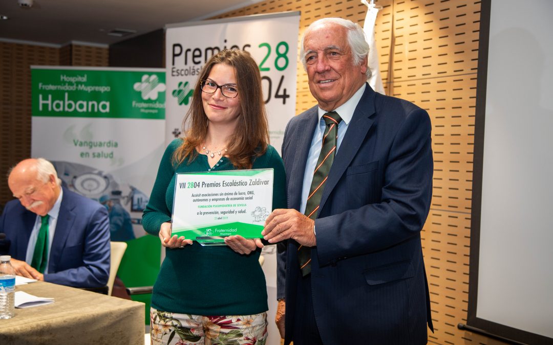 Fundación Psicopediatría premiada por la promoción de la seguridad laboral