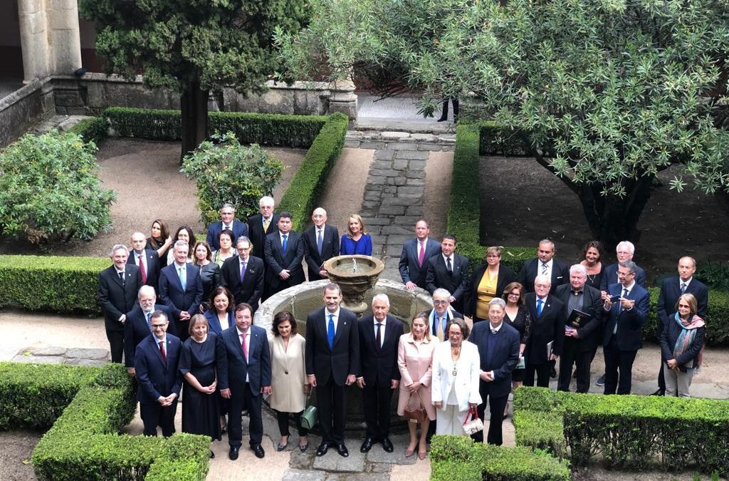 Los Itinerarios Culturales del Consejo de Europa reciben el XIII Premio Europeo Carlos V de manos del Rey Felipe VI