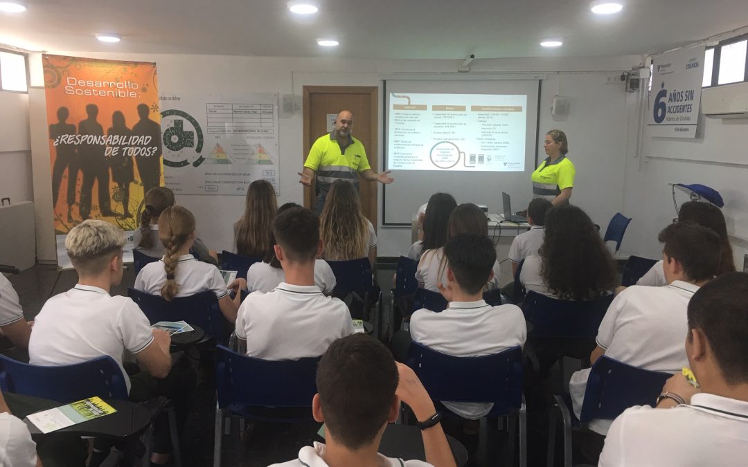 Flacema y Cementos Cosmos apuestan por la economía circular celebrando una jornada con estudiantes cordobeses