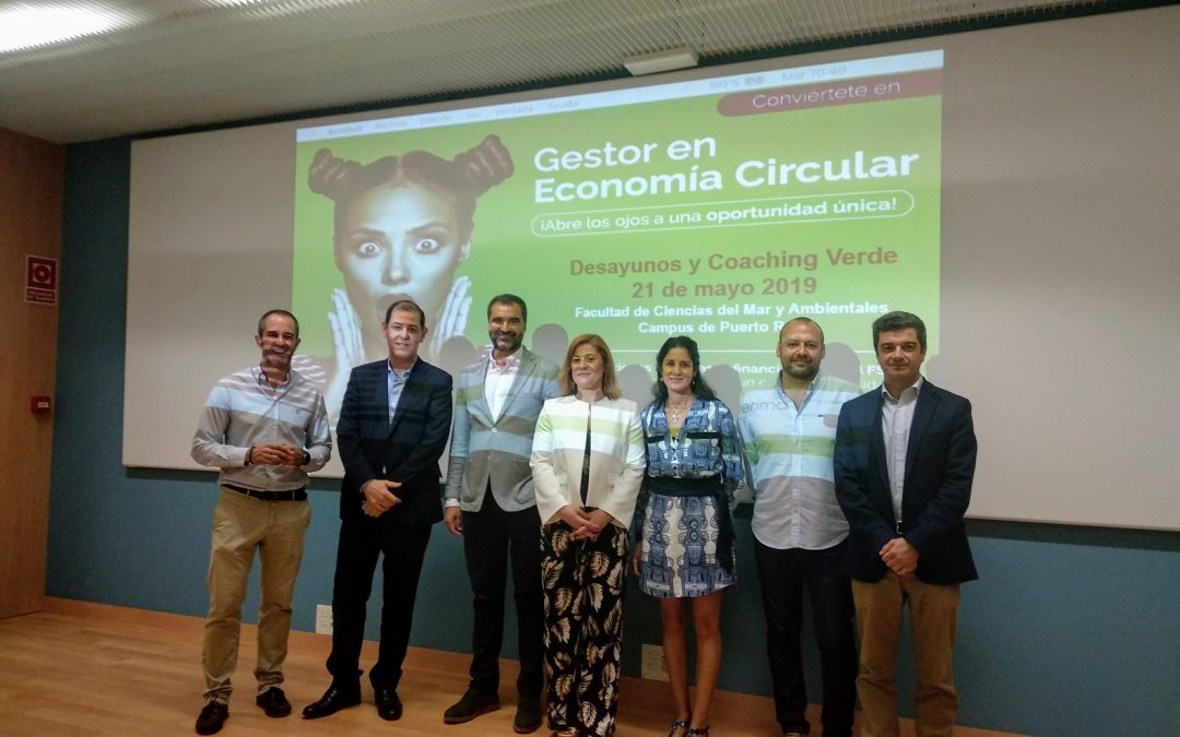 La Fundación Campus Tecnológico de Algeciras celebra un Desayuno y Coaching Verde sobre economía circular en el Campus de Puerto Real