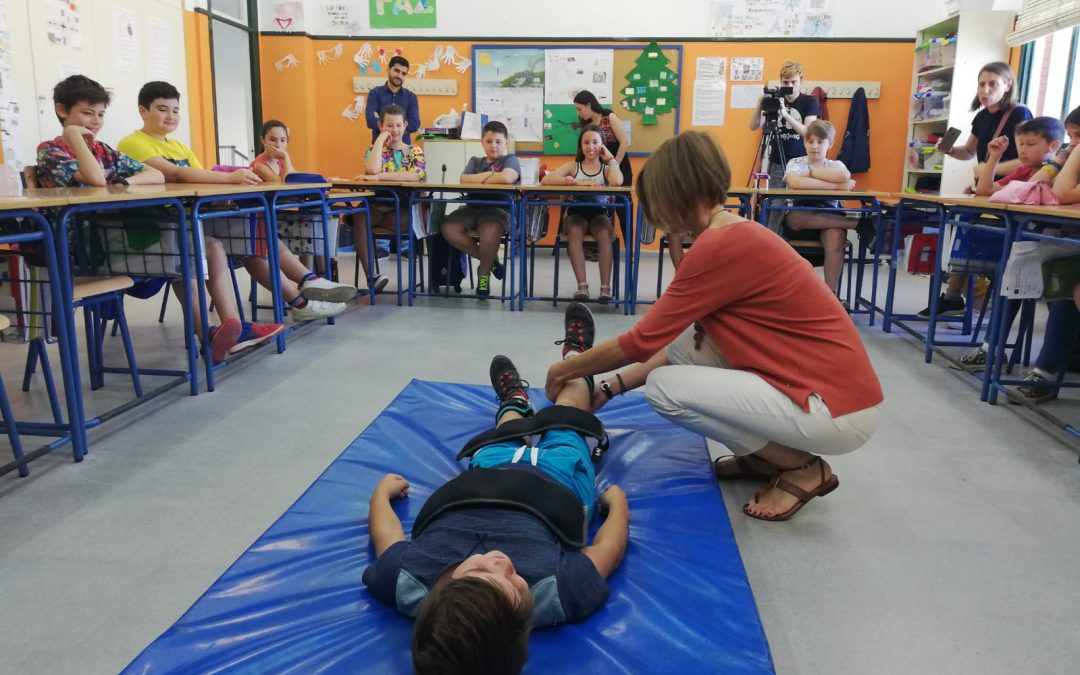 ‘Niños Cuidadores’, el taller donde escolares desarrollan la empatía y la solidaridad con las personas enfermas y dependientes