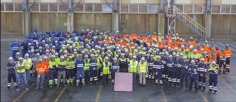 La planta de Cobre Las Cruces cumple diez años con casi 600.000 toneladas de metal producidas