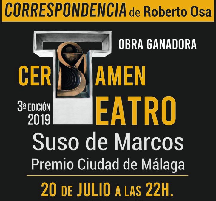 Málaga. Teatro ‘Correspondencia’ de Roberto Osa