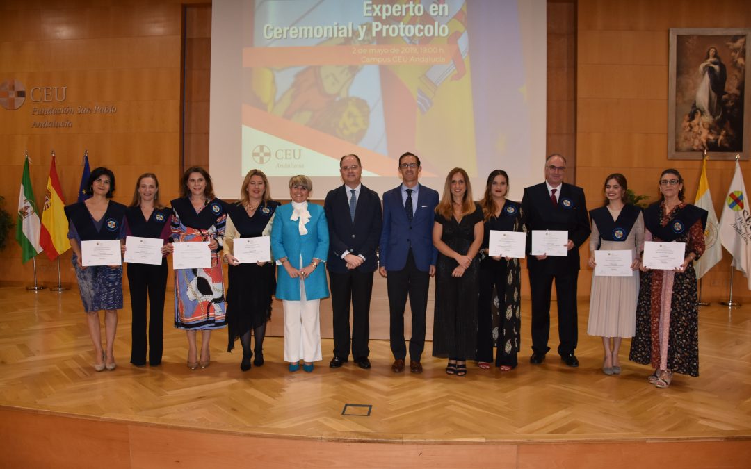 II Promoción del Experto en Ceremonial y Protocolo de CEU Andalucía