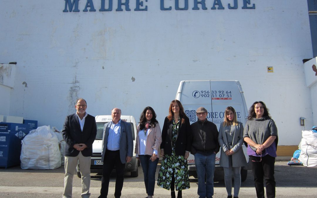 Madre Coraje recibe la visita de la Consejería de Igualdad, Políticas Sociales y Conciliación de la Junta de Andalucía