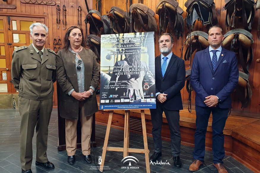 La Real Escuela Andaluza del Arte Ecuestre acoge  el XVII Campeonato de Andalucía de Doma de Alta Escuela