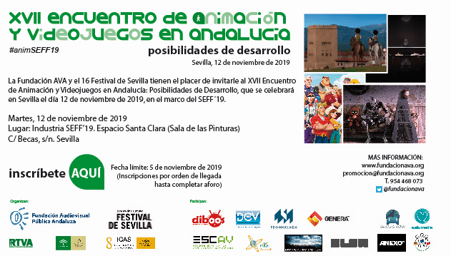 XVII Encuentro de Animación y Videojuegos en Andalucía: posibilidades de desarrollo
