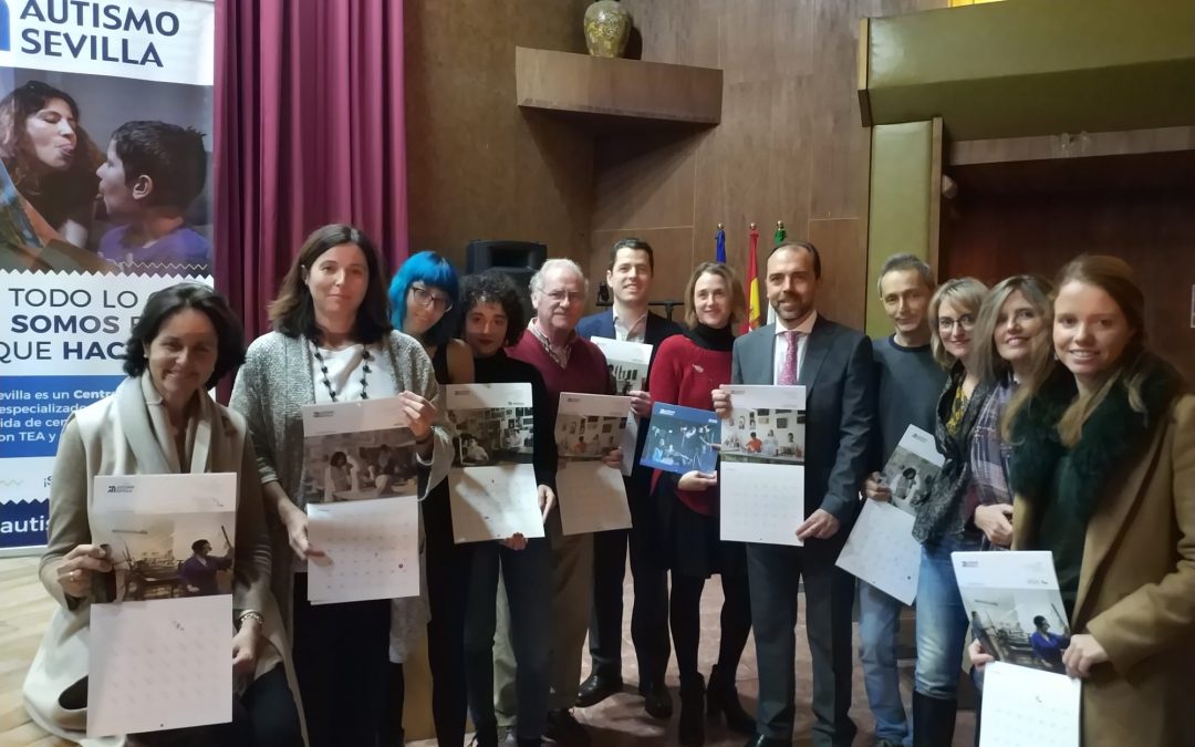 El arte y las disciplinas artísticas, protagonistas del Calendario Solidario de Autismo Sevilla para 2020