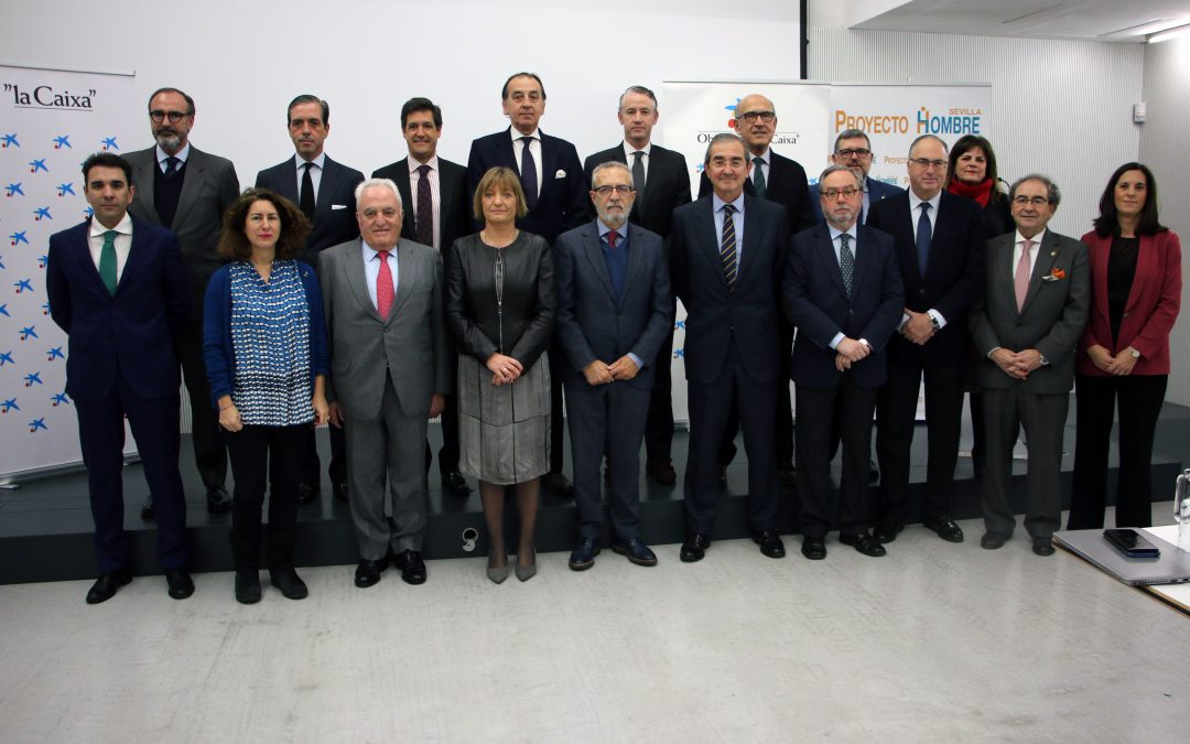 Una veintena de empresas y entidades muestran su apoyo al programa de becas de Proyecto Hombre Sevilla