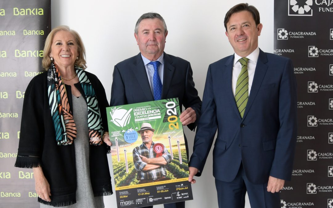 Bankia, CajaGranada Fundación y la Fundación Miguel García Sánchez convocan un premio para agricultores de Granada, Málaga y Almería
