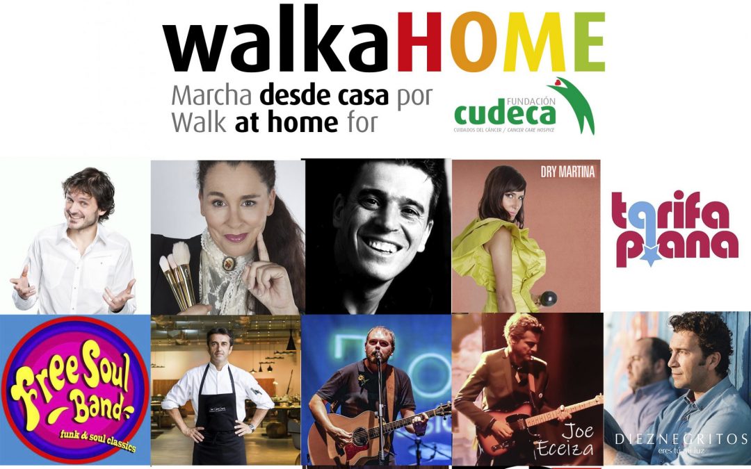 1.140 personas se unieron a la marcha desde casa por Cudeca “WalkaHOME”