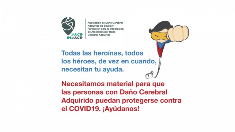 La Fundación INDACE lanzan una campaña para conseguir material de protección contra el COVID19