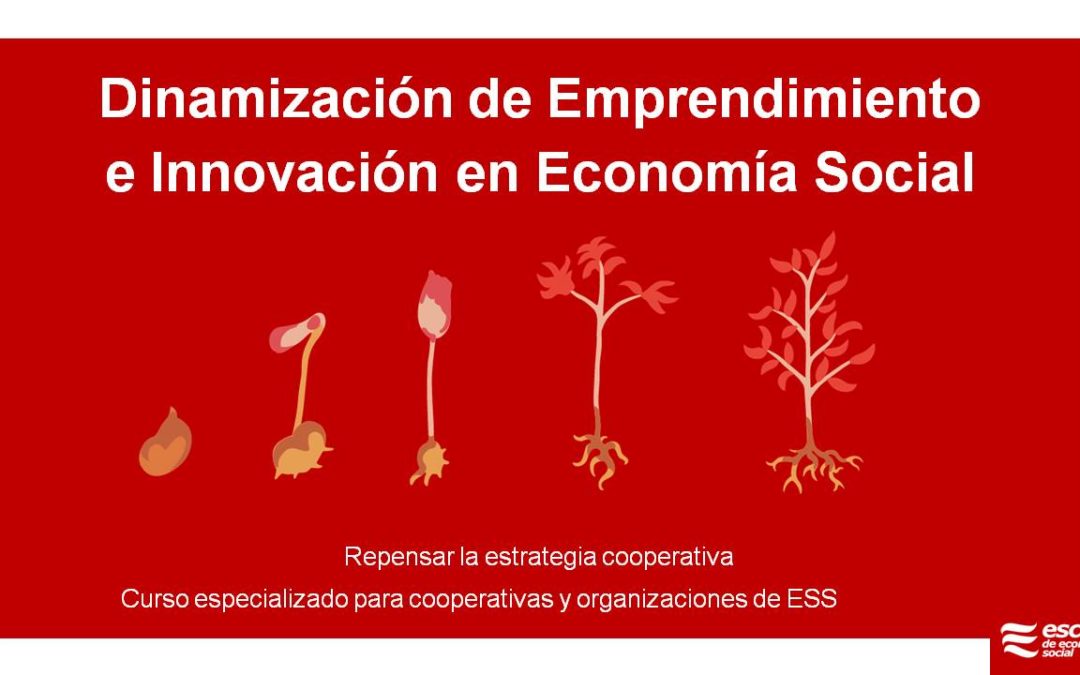 La Escuela de Economía Social continúa su actividad formativa con la programación de nuevas formaciones virtuales a desarrollar en las próximas semanas