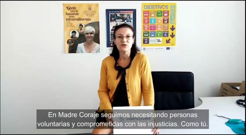 Llamamiento SOS: Madre Coraje necesita personas voluntarias para recuperar el ritmo de su actividad por la crisis del Covid-19