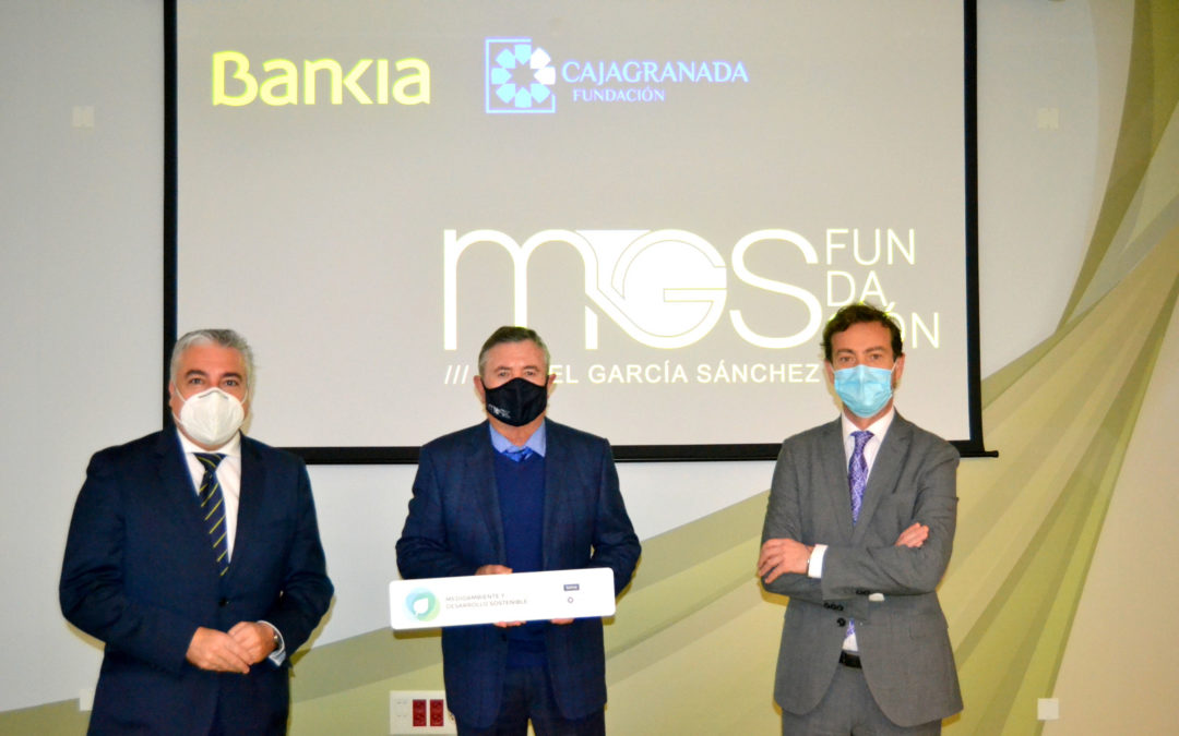 Bankia y CajaGranada Fundación reconocen con 10.000 euros  un proyecto medioambiental de la Fundación Miguel García Sánchez