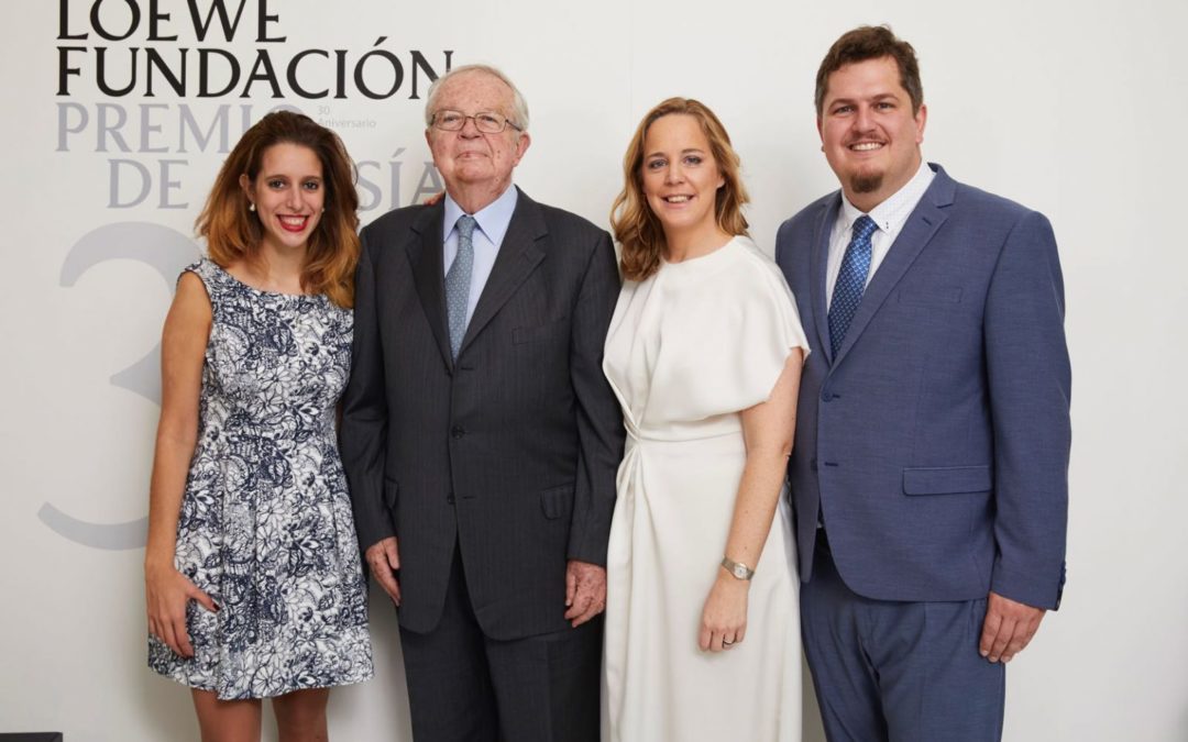 La Fundación Antonio Gala se une a la Fundación Loewe para apoyar a los jóvenes poetas