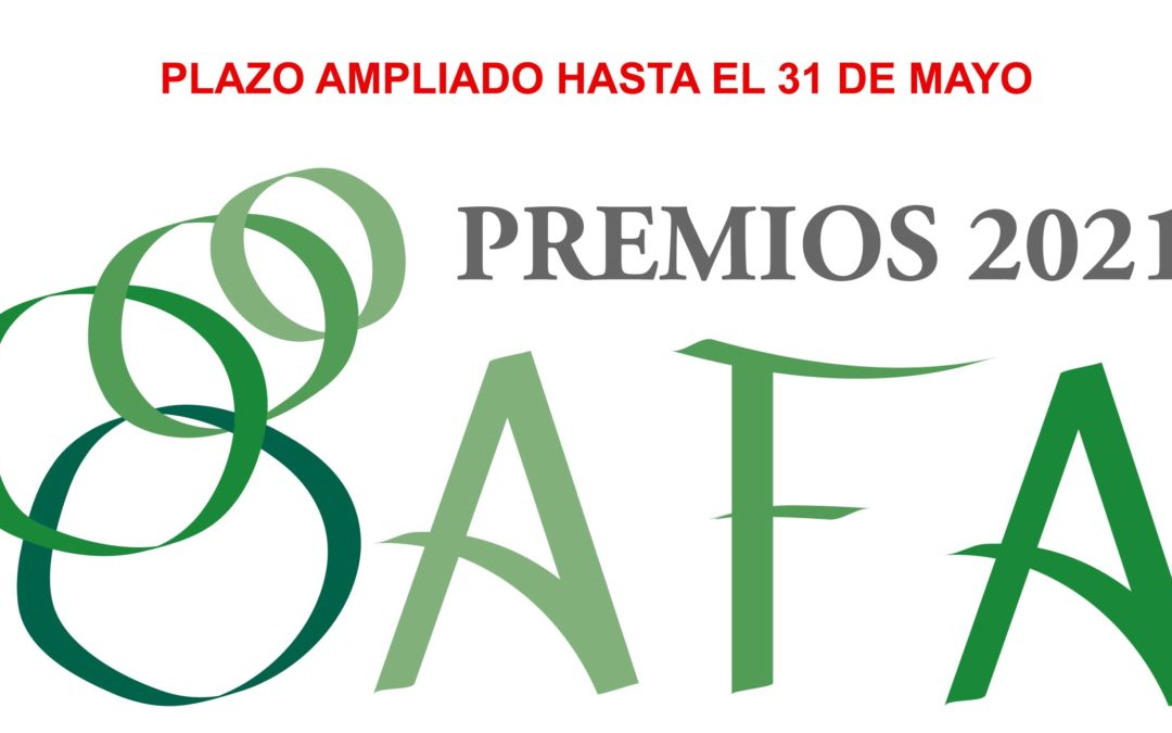 Ampliamos el plazo de los Premios AFA 2021 hasta el 31 de mayo