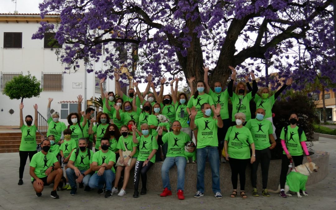 Más de 1.100 participantes en la Marcha desde casa por Cudeca  “Walkahome”