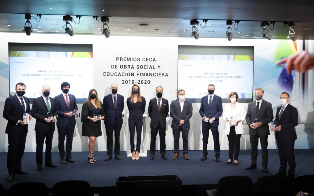 Reconocimientos a la Fundación Unicaja en los Premios CECA de Obra Social y Educación Financiera