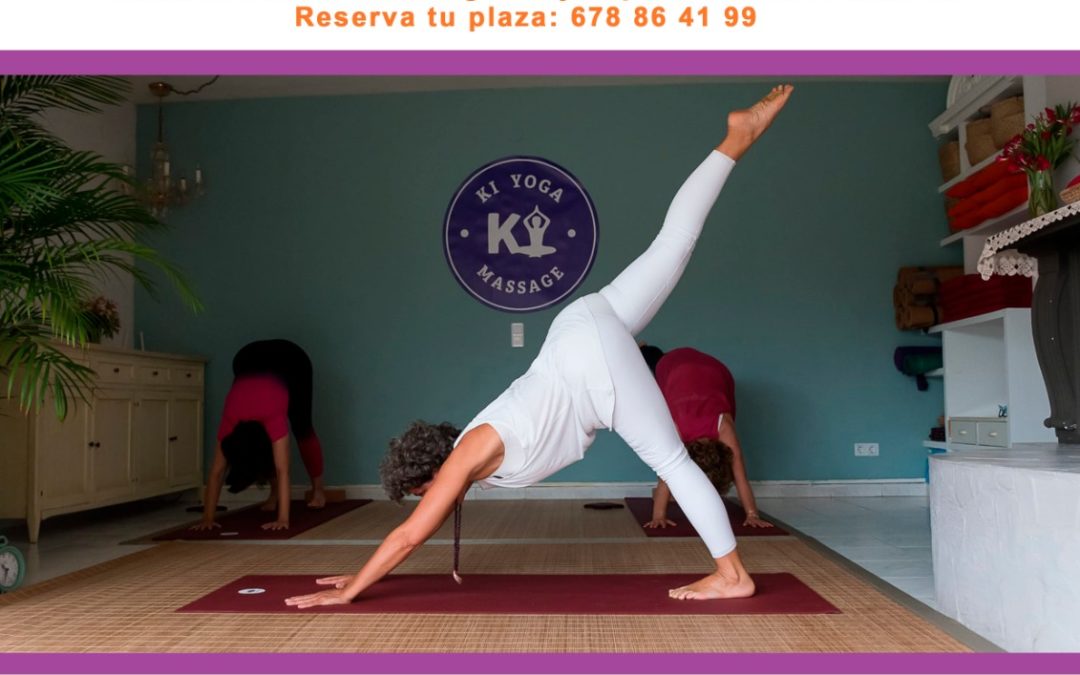 Todos los sábados de agosto y septiembre ¡nos vemos en el Yoga Solidario de Kiyogamassage!