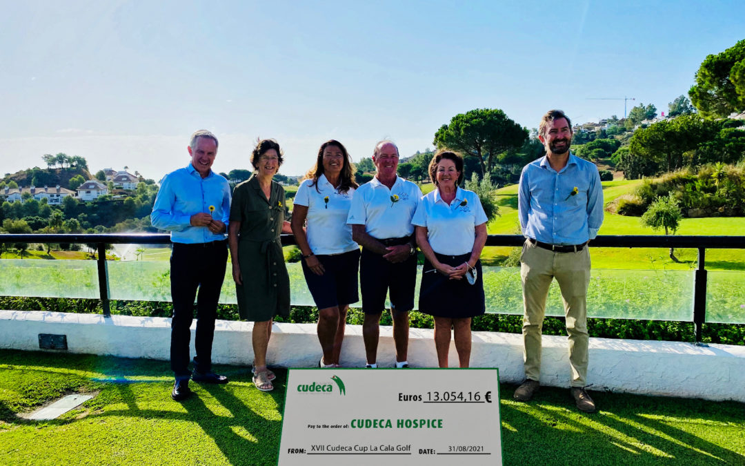 Éxito rotundo de la 27 ava edición de la Copa Cudeca organizada por los socios de La Cala Golf y entrega de fondos