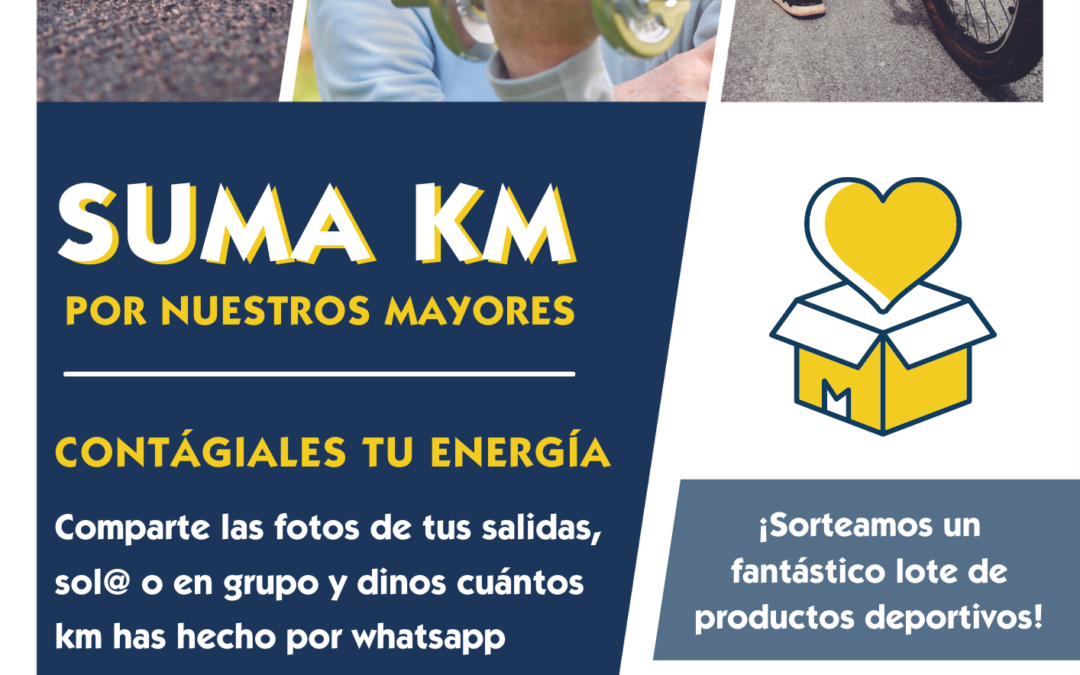 Fundación PRODE pone en marcha la III Edición de “Suma Km por nuestros mayores”