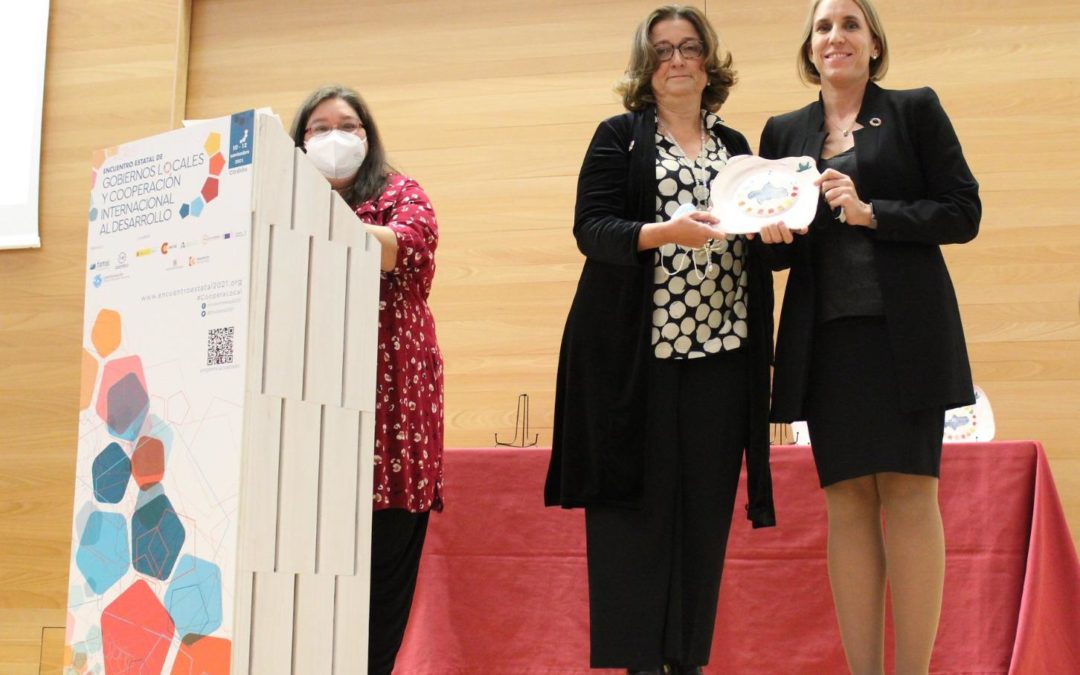 La Fundación “Estrategias” recibe de manos de FAMSI el reconocimiento ODSLocal Andalucía por su labor en la localización de la Agenda 2030 en la provincia de Jaén