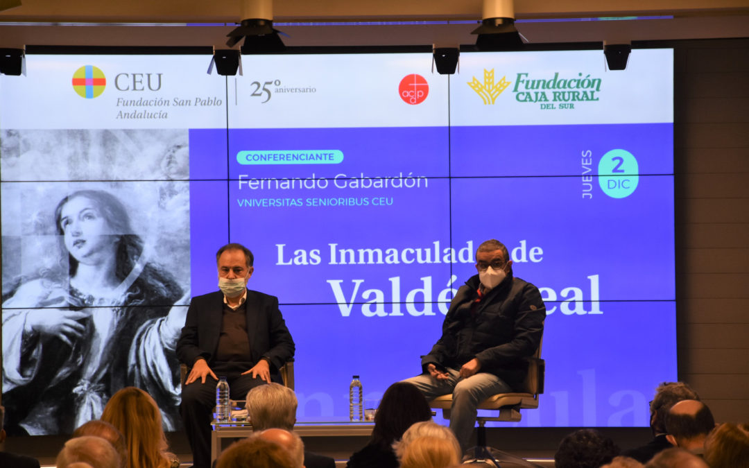 El profesor de CEU Andalucía Fernando Gabardón presenta “Las Inmaculadas de Valdés Leal”
