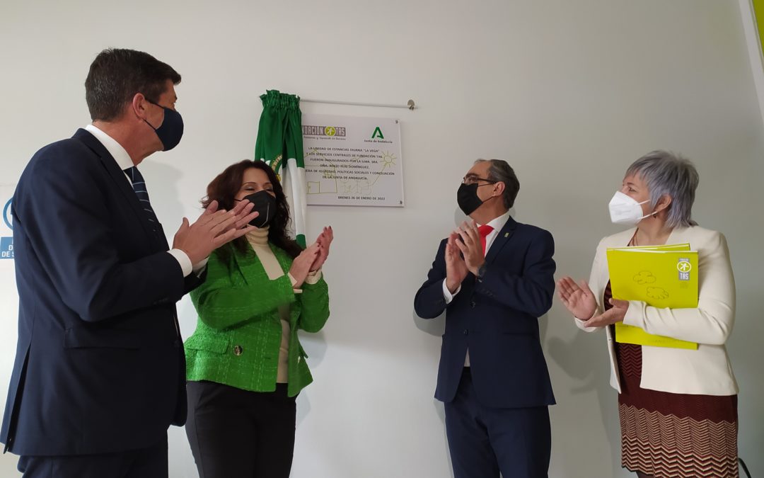 Fundación TAS inaugura la Fase II de dicho Centro Integral con la presencia del vicepresidente de la Junta de Andalucía, Juan Marín y la Consejera de Igualdad, Políticas Sociales y conciliación Rocío Ruiz