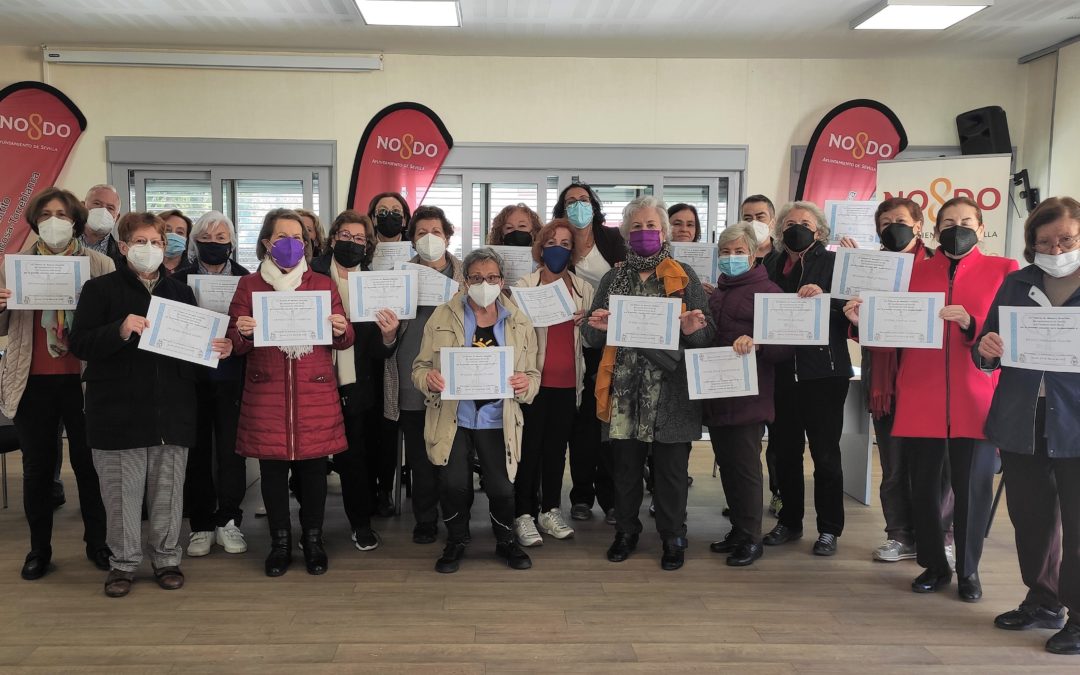 Mas de 500 personas mayores participan en los talleres de envejecimiento activo de la Fundación Doña María.