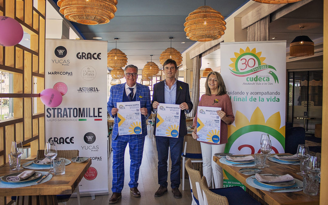 Grupo STRATOMILLE y Fundación Cudeca presentan  el Almuerzo Benéfico 30 Aniversario Cudeca  en Restaurante GRACE in Riviera
