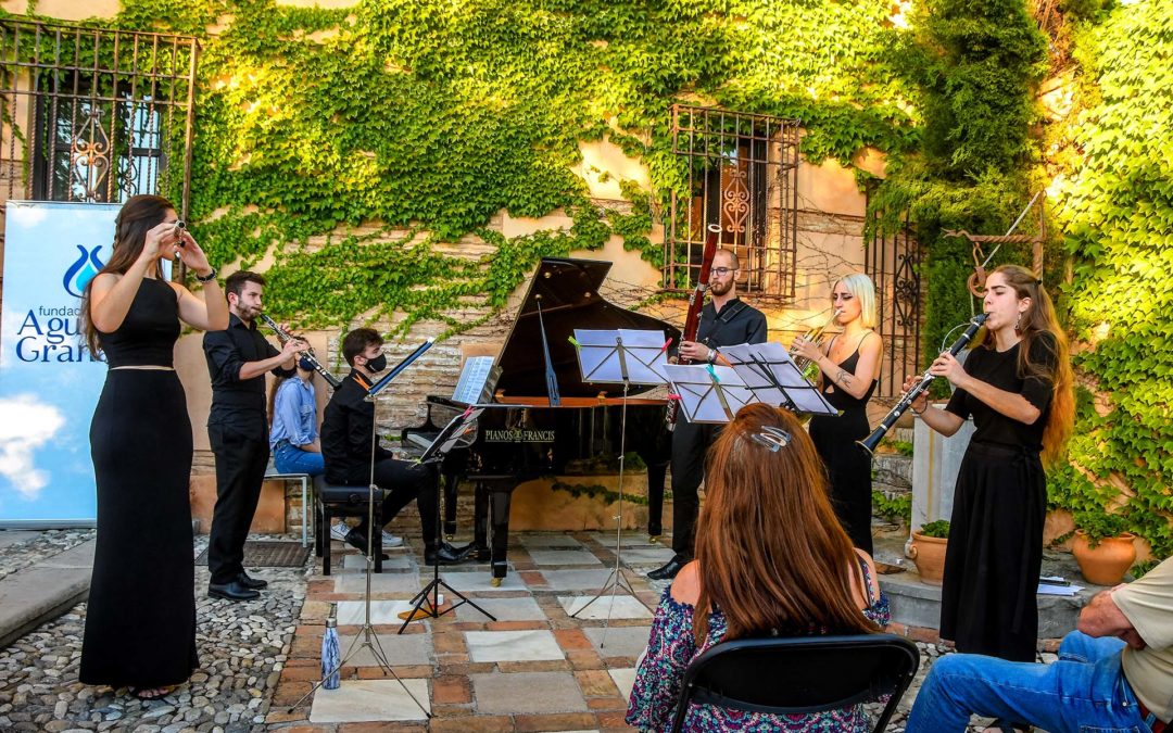 La Fundación AguaGranada organiza «Música en el Aljibe» con músicos del Conservatorio Victoria Eugenia