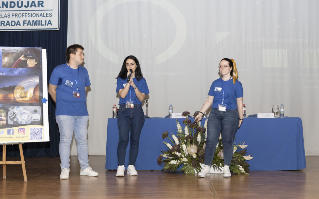 Primer Premio para alumnos de FP de SAFA Úbeda con un pionero proyecto de glamping